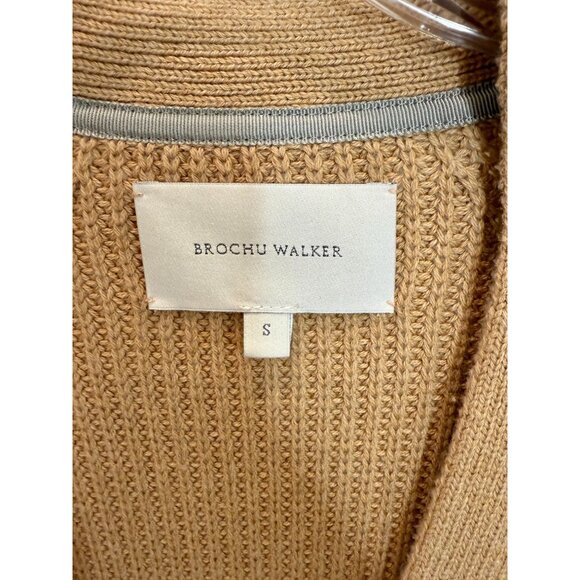 Brochu Walker Jenna Oversized Brown Cardigan Sweater - Size S - Picture 11 of 11